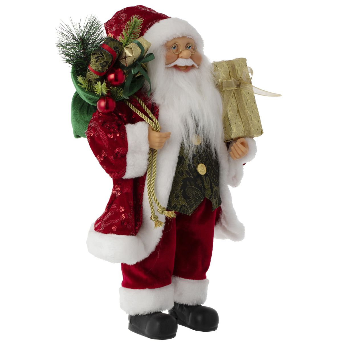 DEAR SANTA - Santa Claus 40 cm Rojo