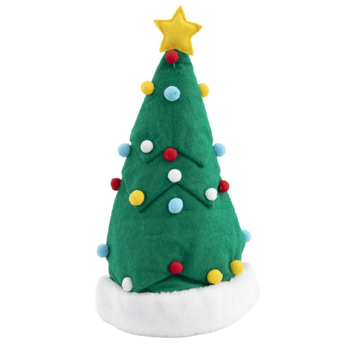 DEAR SANTA - Gorro Árbol de navidad Verde 47cm