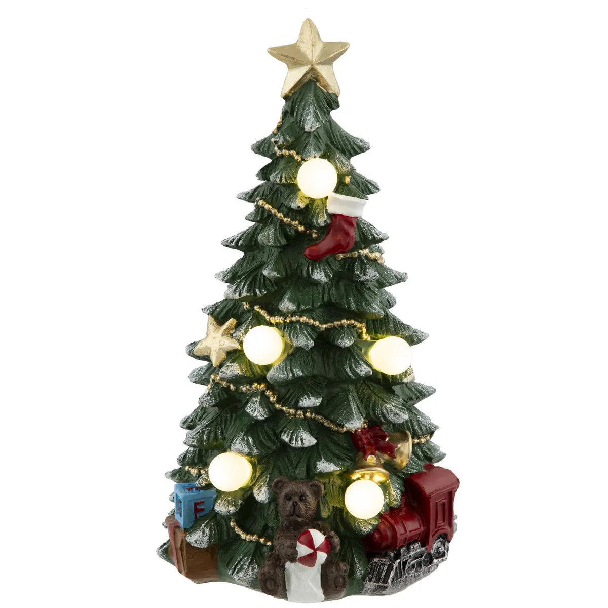 DEAR SANTA - Adorno Árbol de Navidad Decorativo Multicolor LED