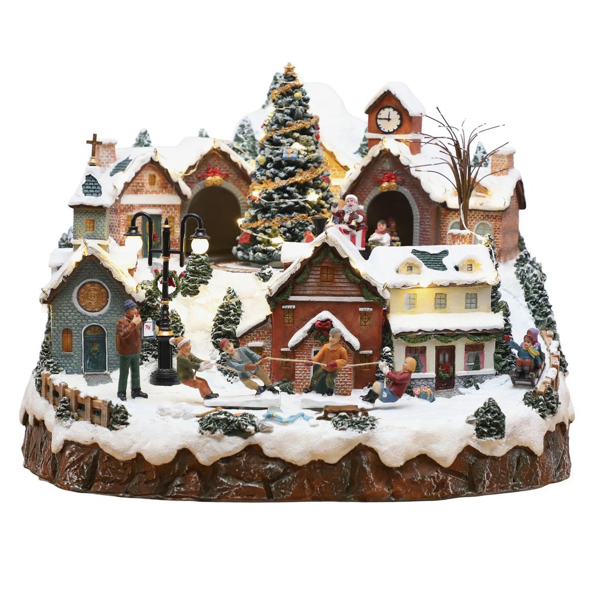 DEAR SANTA - Villa Navideña Animada con Tren