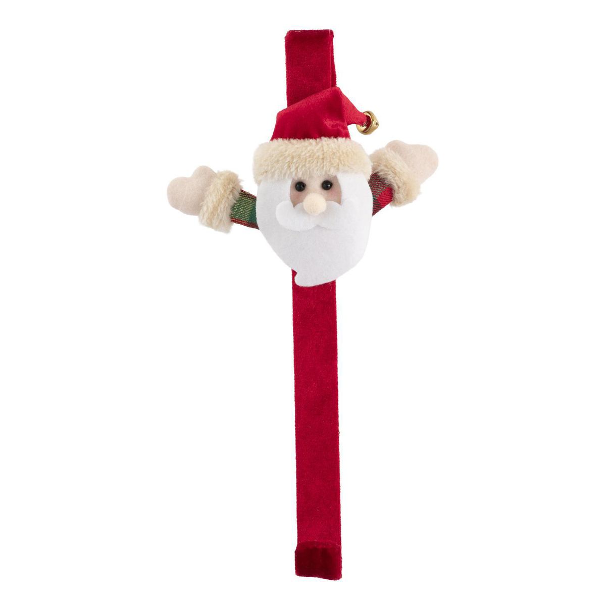 DEAR SANTA - Soporte Corona Santa Rojo 31cm
