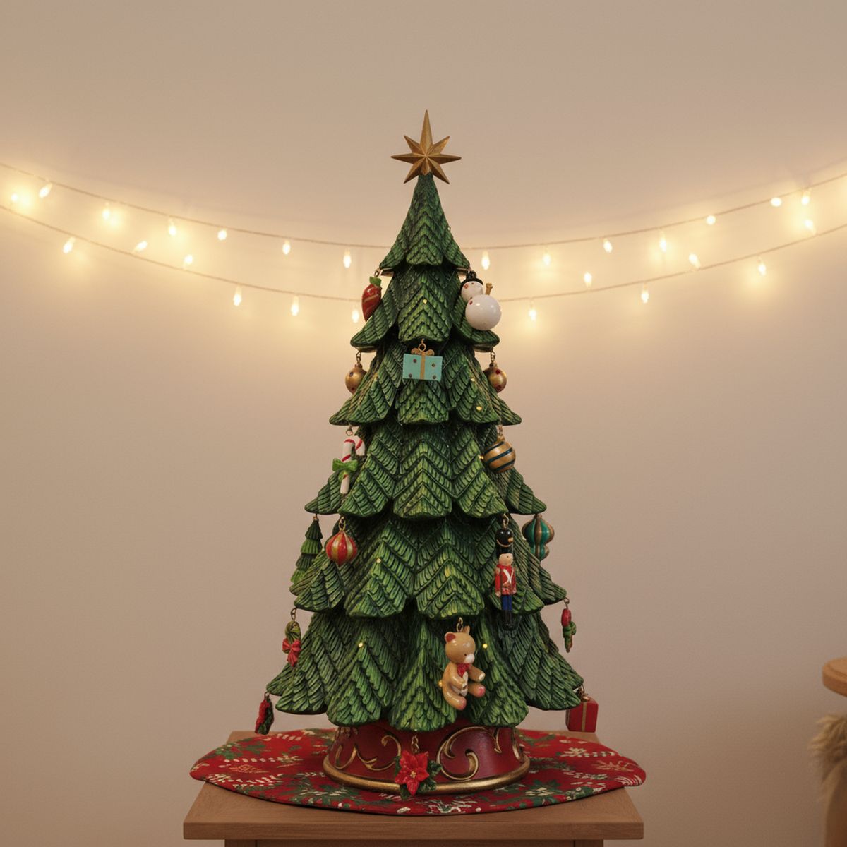 DEAR SANTA - Árbol de Navidad LED con Control Remoto 51.5cm