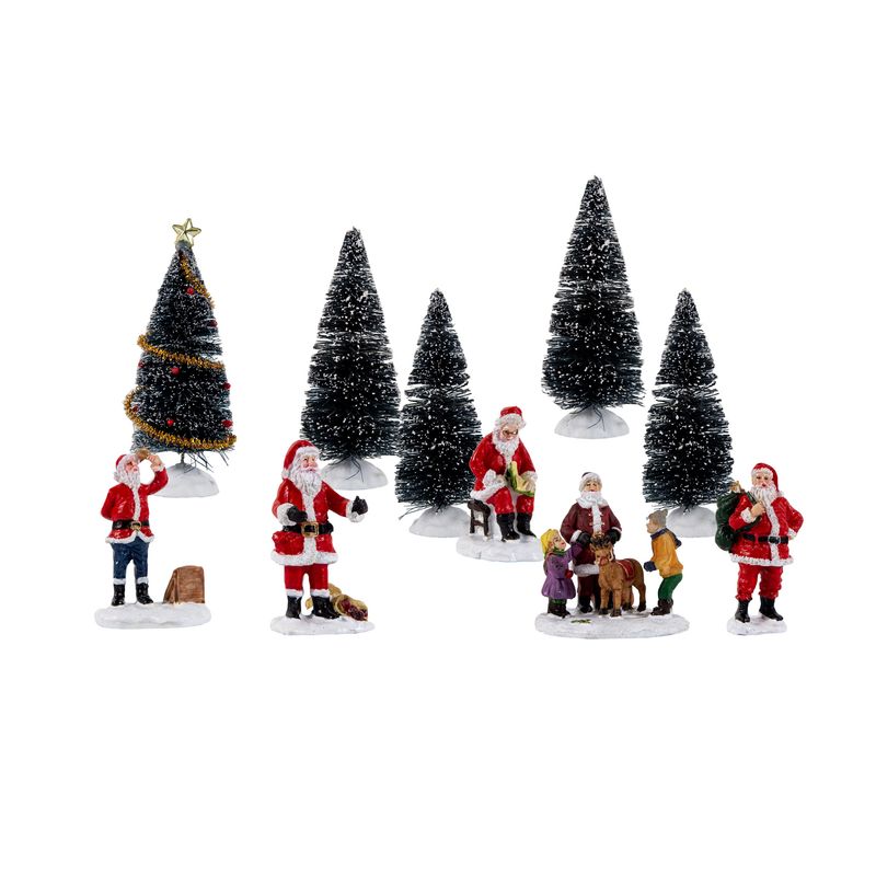 DEAR SANTA - Set 10 Figuras de Navidad