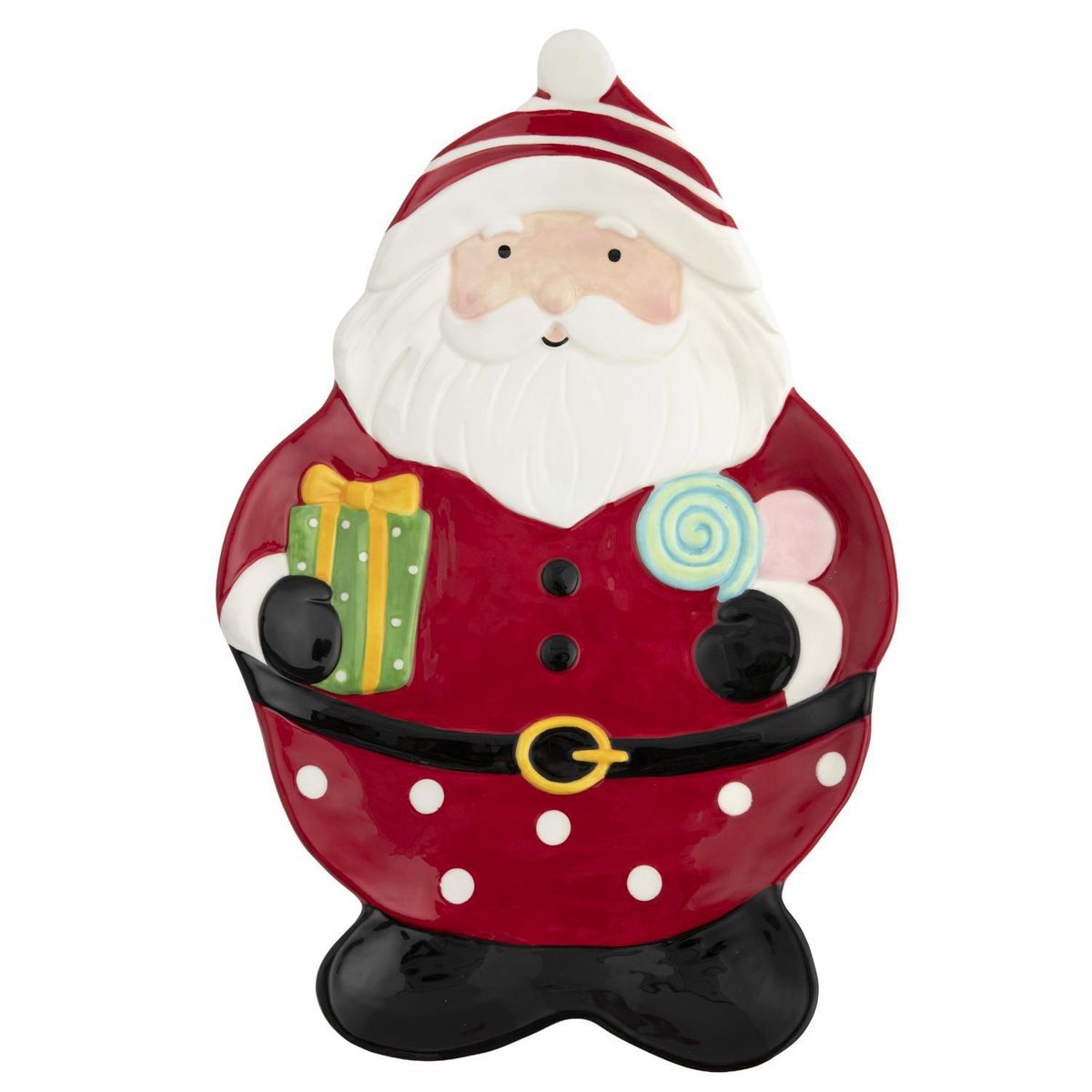 DEAR SANTA - Plato Santa Claus Navidad 35.6cm