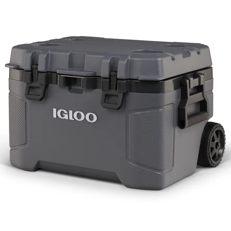 IGLOO - Nevera Trailmate 52 Roller 49L Gris Oscuro y Negro