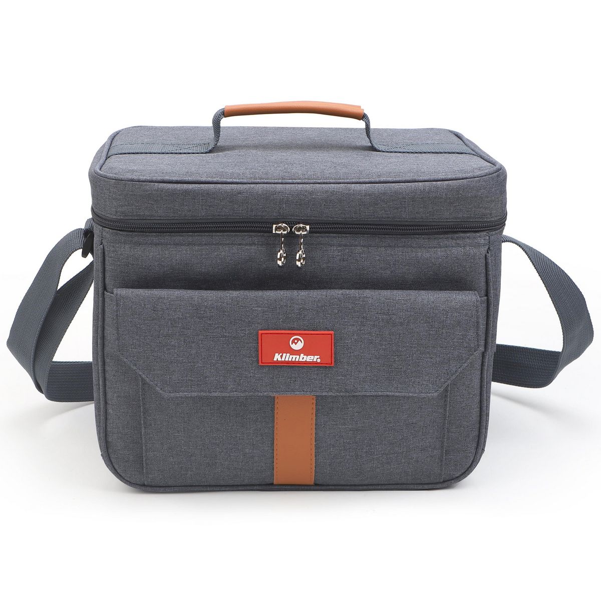 KLIMBER - Bolso Cooler Houston 30x25x19cm 24 Litros Gris