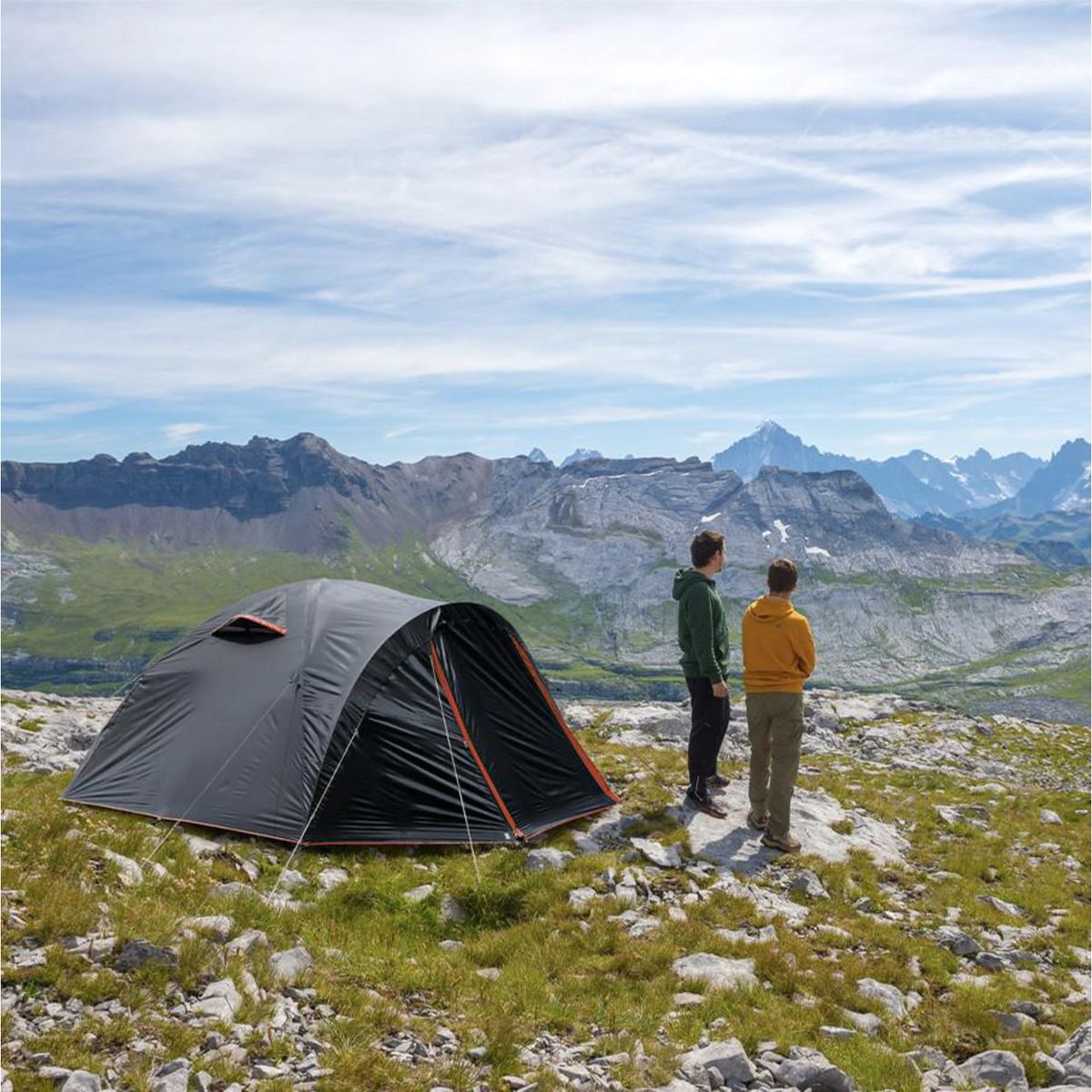 COLEMAN - Carpa Atacama 4 Personas Negro
