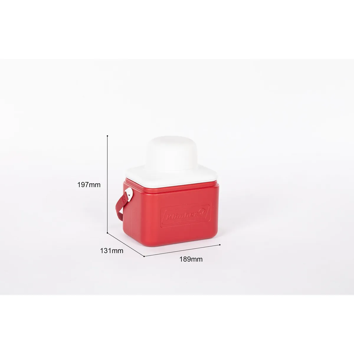 KLIMBER - Combo Cooler 4 Piezas Klimber rojo/Blanco 45/14/7/2 Litros