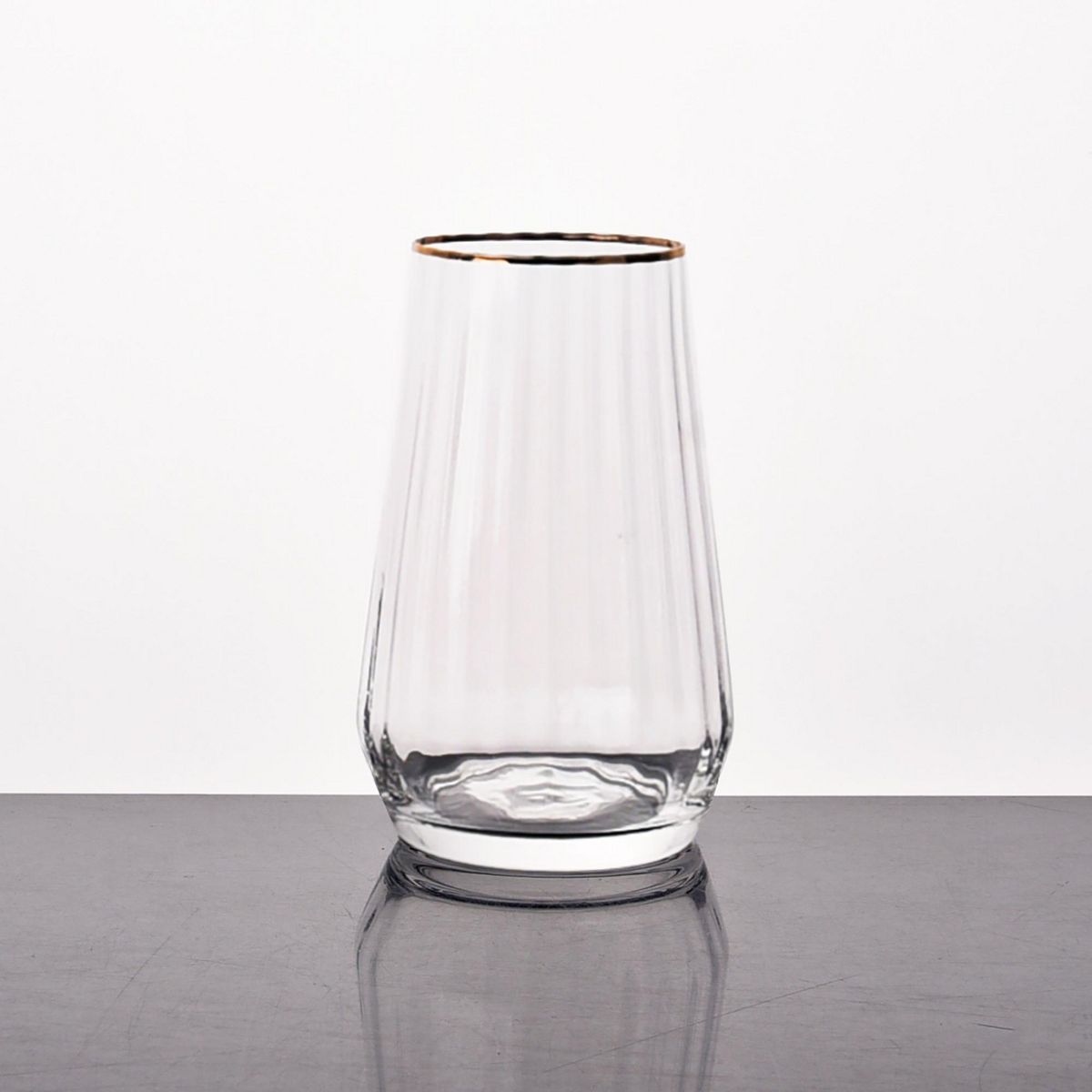 JUST HOME COLLECTION - Vaso Ring Dorado 500ml