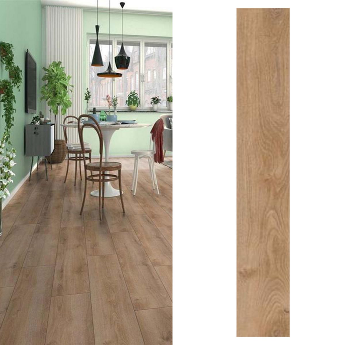 HOLZTEK - Laminado Mate Summer Natural 2.39m2