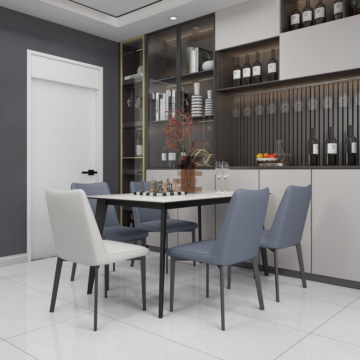 HOLZTEK - Porcelanato Vitali Blanco/Gris 2.16 m2 