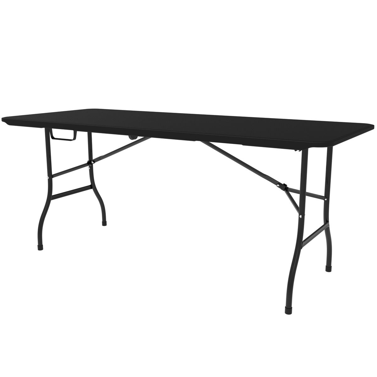 JUST HOME COLLECTION - Mesa Plegable 180cm Negra