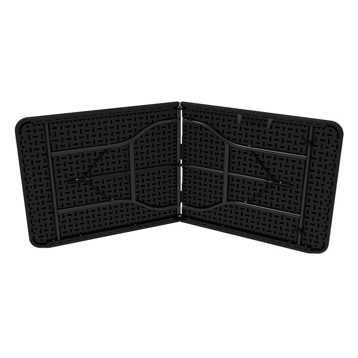 JUST HOME COLLECTION - Mesa Plegable 180cm Negra