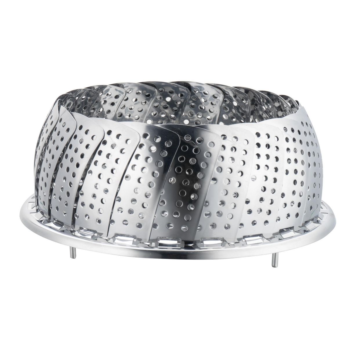 JUST HOME COLLECTION - Vaporera de acero inoxidable