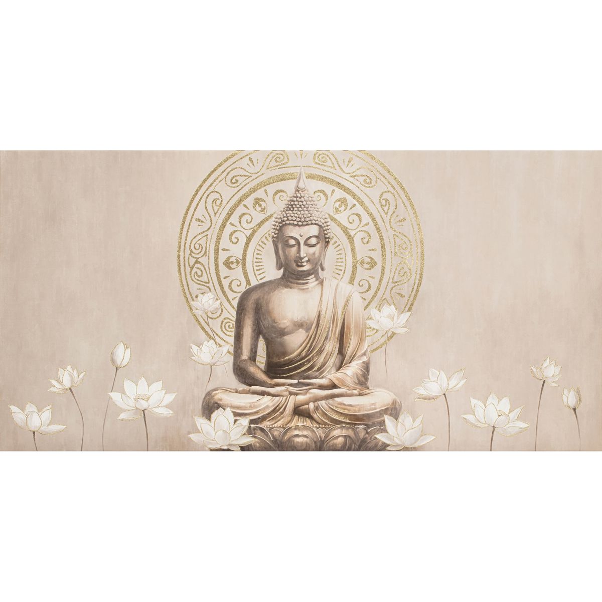 JUST HOME COLLECTION - Canvas Buddah Pray 60x120 cm