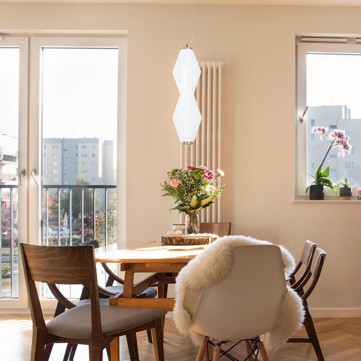 JUST HOME COLLECTION - Lámpara Colgante LED Guille 2PTL