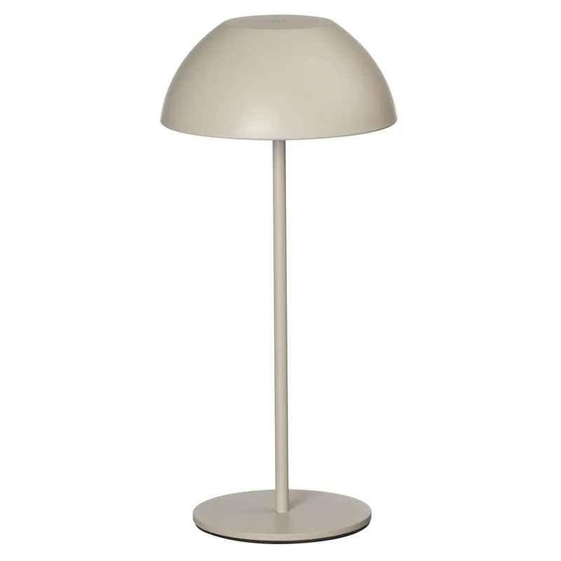 JUST HOME COLLECTION - Lámpara de Mesa LED Bali Touch Beige 13x28 cm