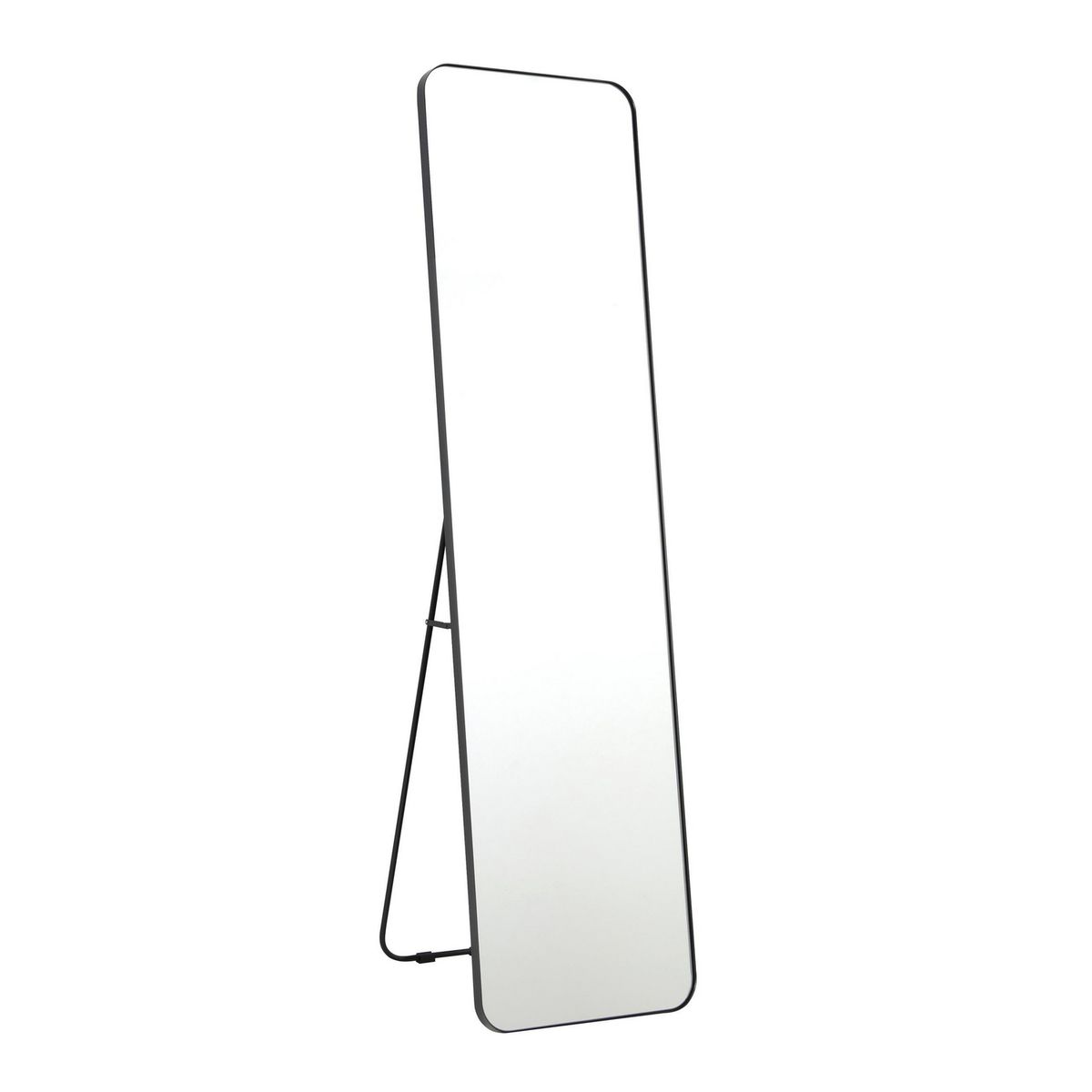 JUST HOME COLLECTION - Espejo de Piso Roma 40x150 cm Negro