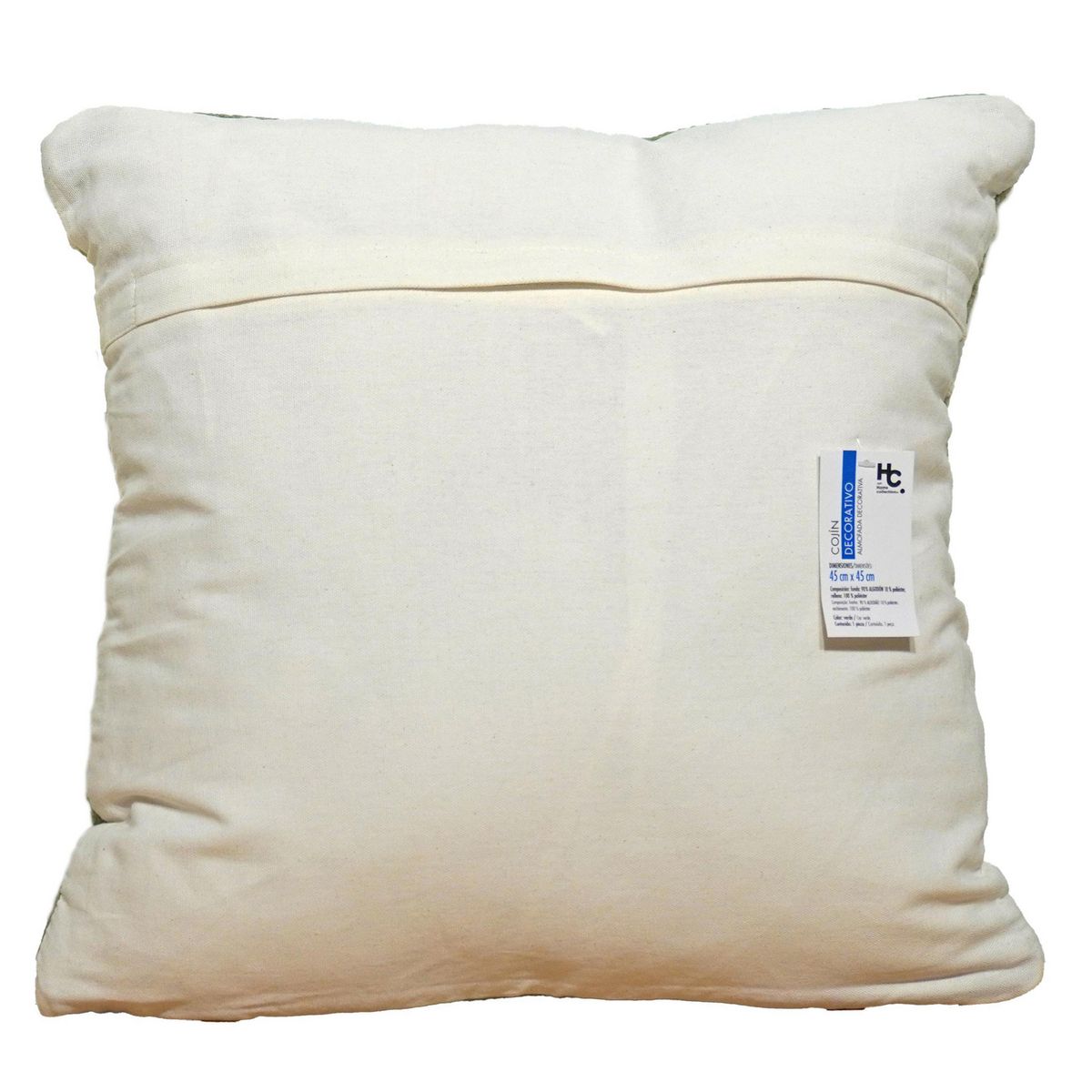 JUST HOME COLLECTION - Cojín Melissa PV26 45X45 Verde