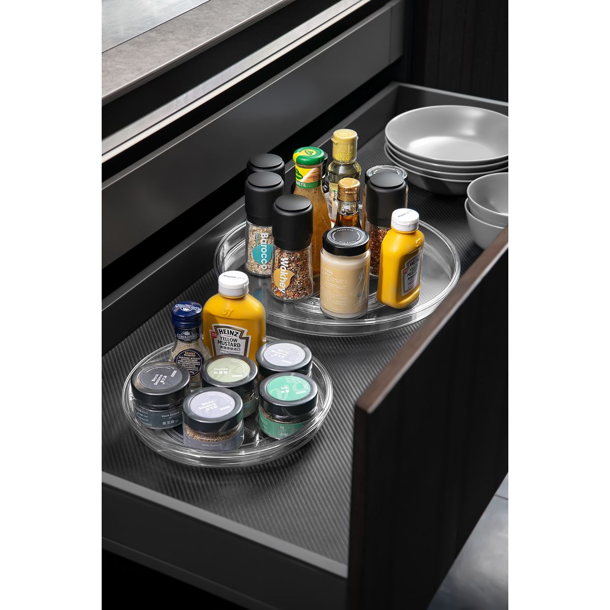 JUST HOME COLLECTION - Bandeja giratoria multiusos 24cm diámetro colocar esta foto como principal