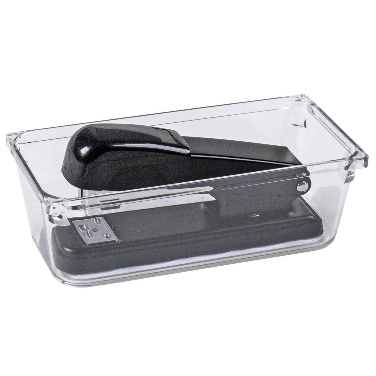 JUST HOME COLLECTION - Organizador de cajón acrílico multiuso 7.6x15.3x5.3cm