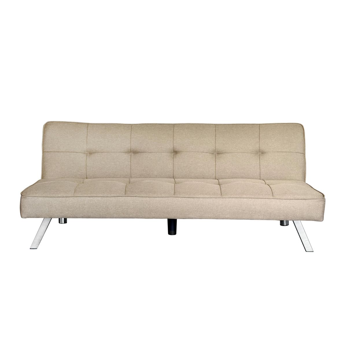 JUST HOME COLLECTION - Sofá cama Futón Seattle Beige 175x83x74 cm