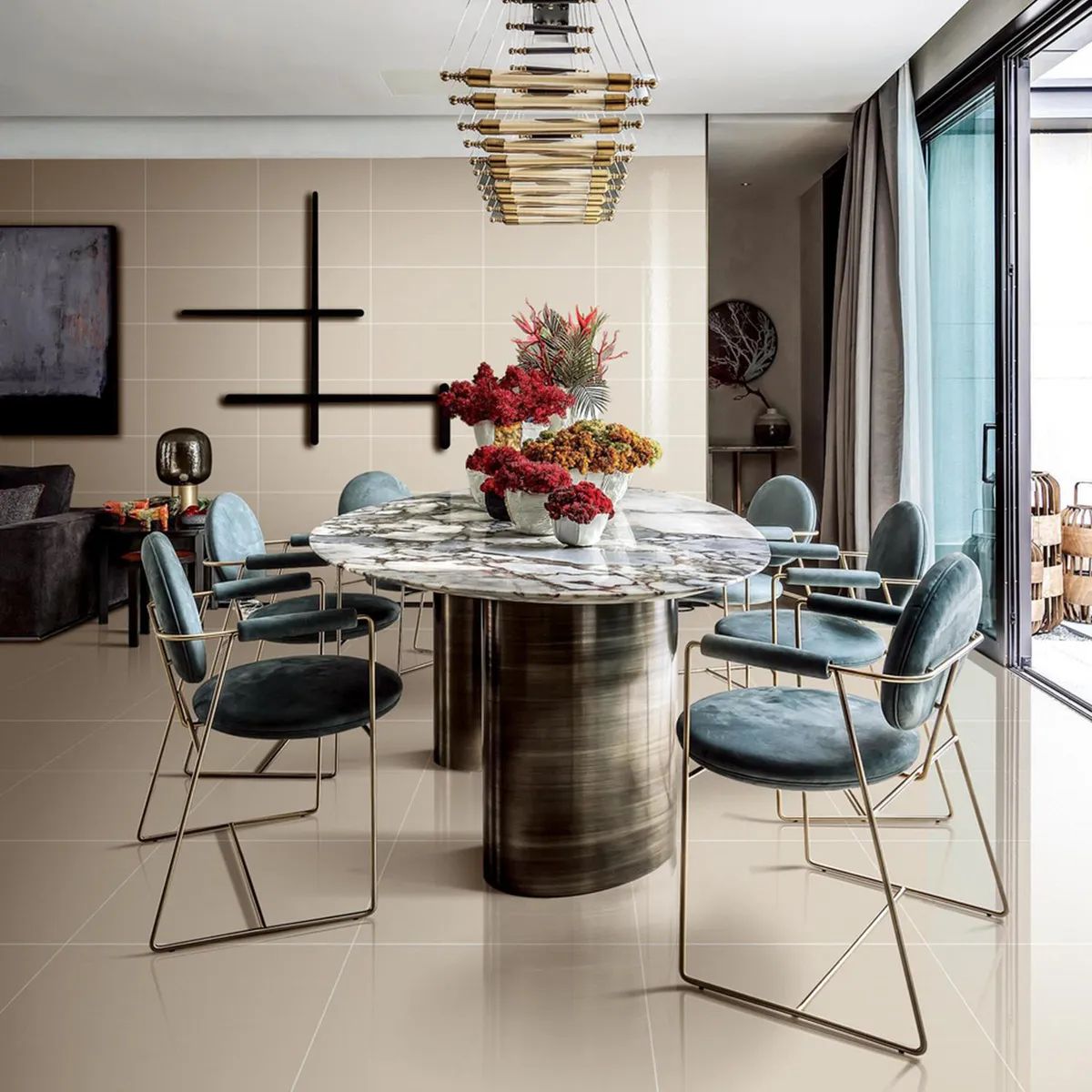 Porcelanato Soluble Liso Beige 60x60 1.44m2, marca HOLZTEK - Foto 2