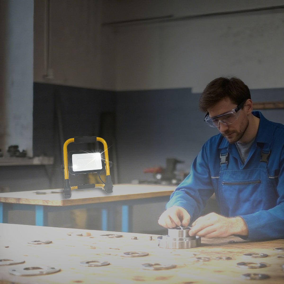 HALUX - Luz Trabajo LED 50W 4500LM LC