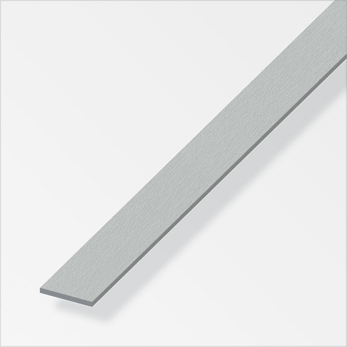 Barra plana 15 mm aluminio inox 1 m, marca ALFER - Foto Principal