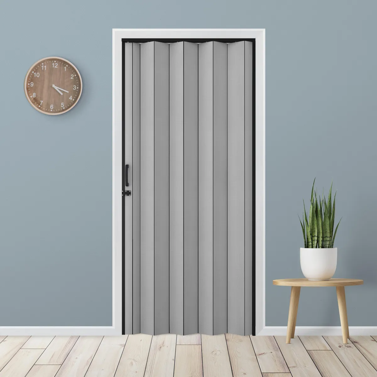 HOGGAN - Puerta Blacktie Lino Gris 200x70cm