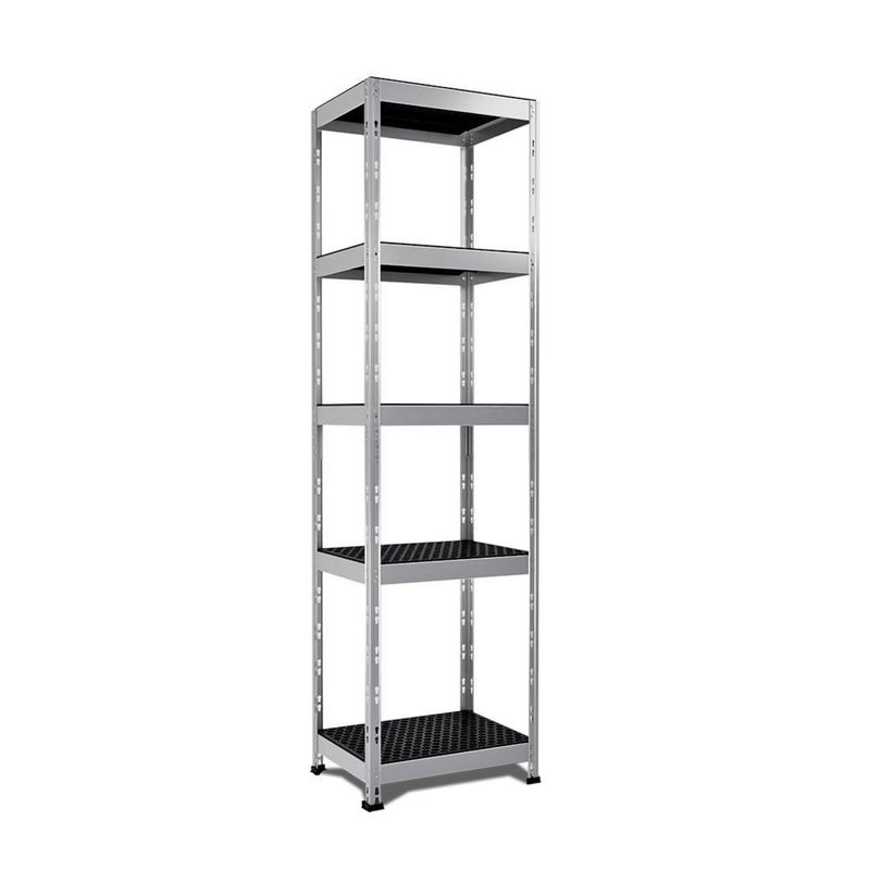 FIXSER - Estantería Exterior 5 Niveles 180x50x38 cm Acero