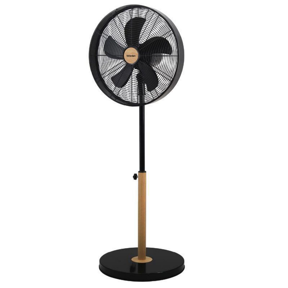 WURDEN - Ventilador De Pie 16" Metal/Plástico 3 Velocidades 50W Wurden