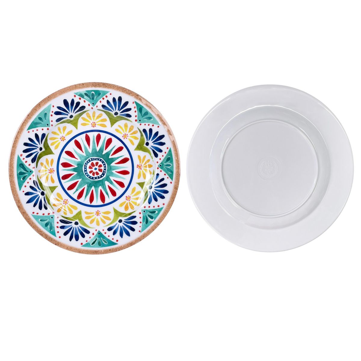 JUST HOME COLLECTION - Plato de Postre Lucca Multicolor 23cm