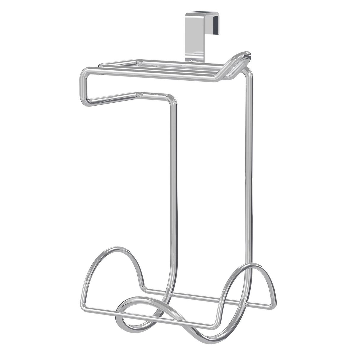 JUST HOME COLLECTION - Porta Papel Higiénico Cromado Clasic
