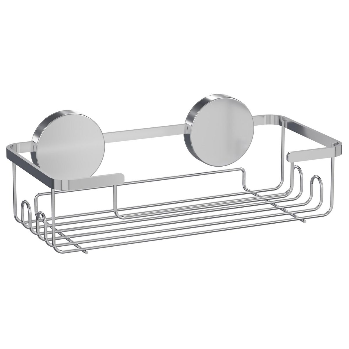 JUST HOME COLLECTION - Organizador de Ducha Cromada