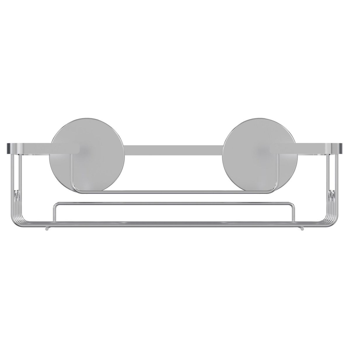 JUST HOME COLLECTION - Organizador de Ducha Cromada