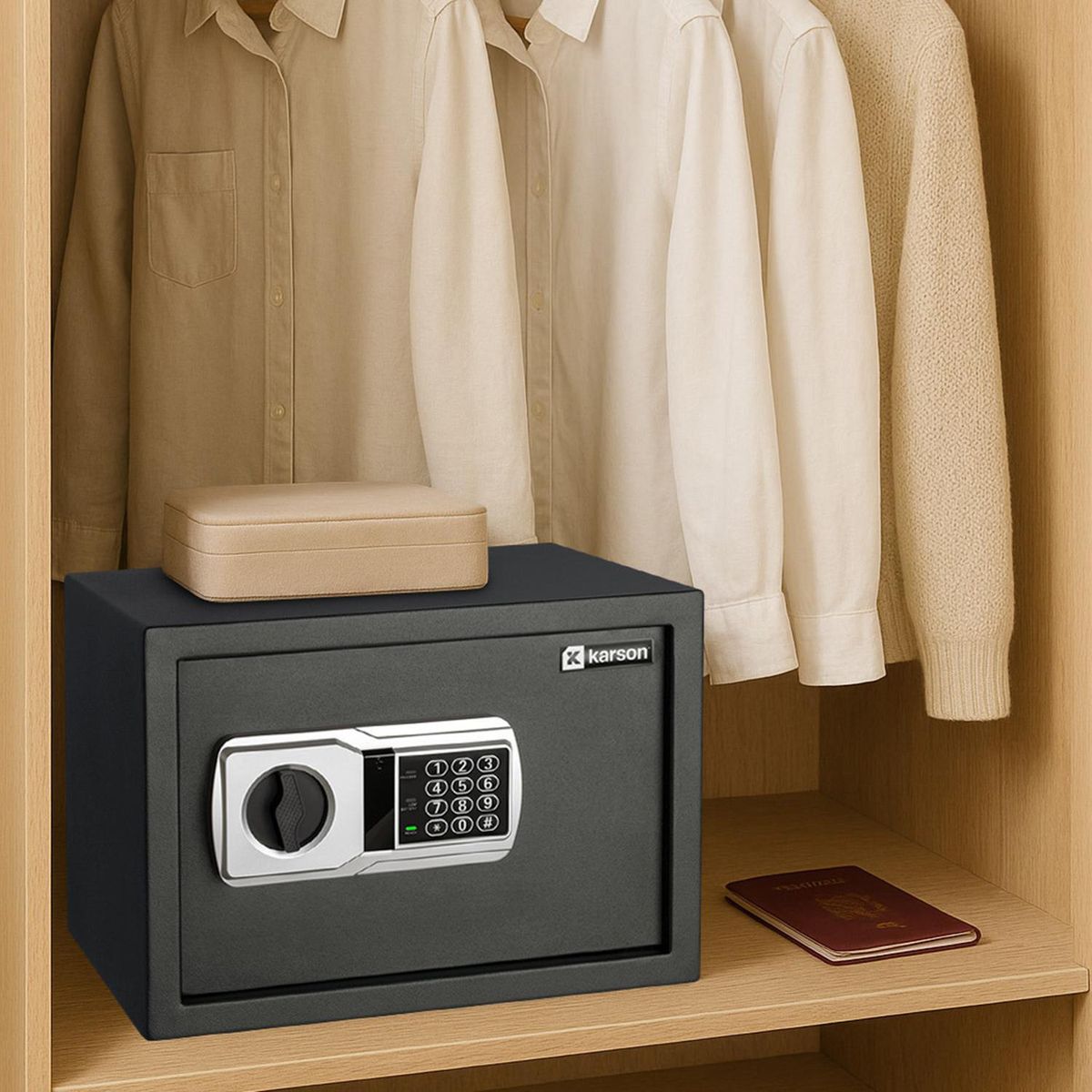 KARSON - Caja de Seguridad Digital Karson 16 Litros