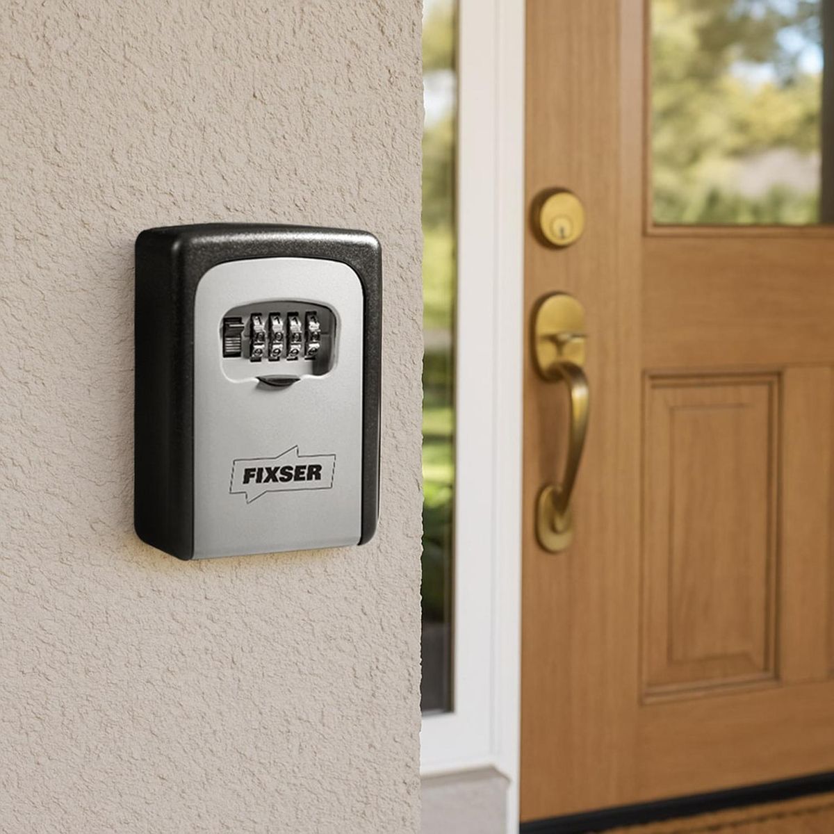 FIXSER - Caja de Seguridad para Llaves con Clave Manual 0.4 Litros
