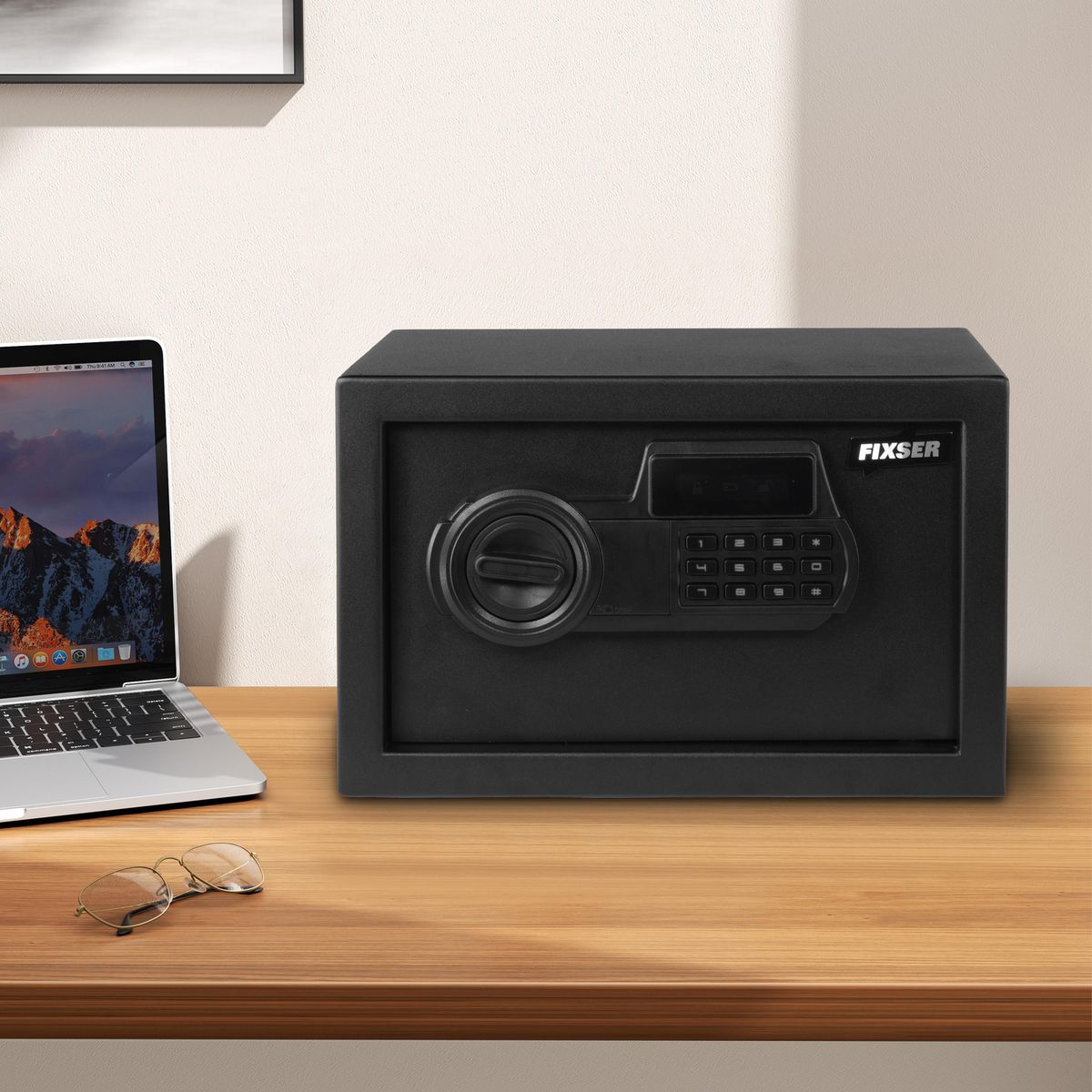 FIXSER - Caja de Seguridad Digital 8 Litros