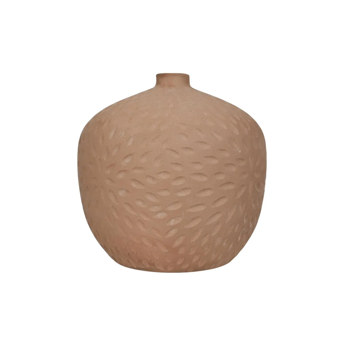 Florero de Cerámica Café 20cm, marca JUST HOME COLLECTION - Foto Principal