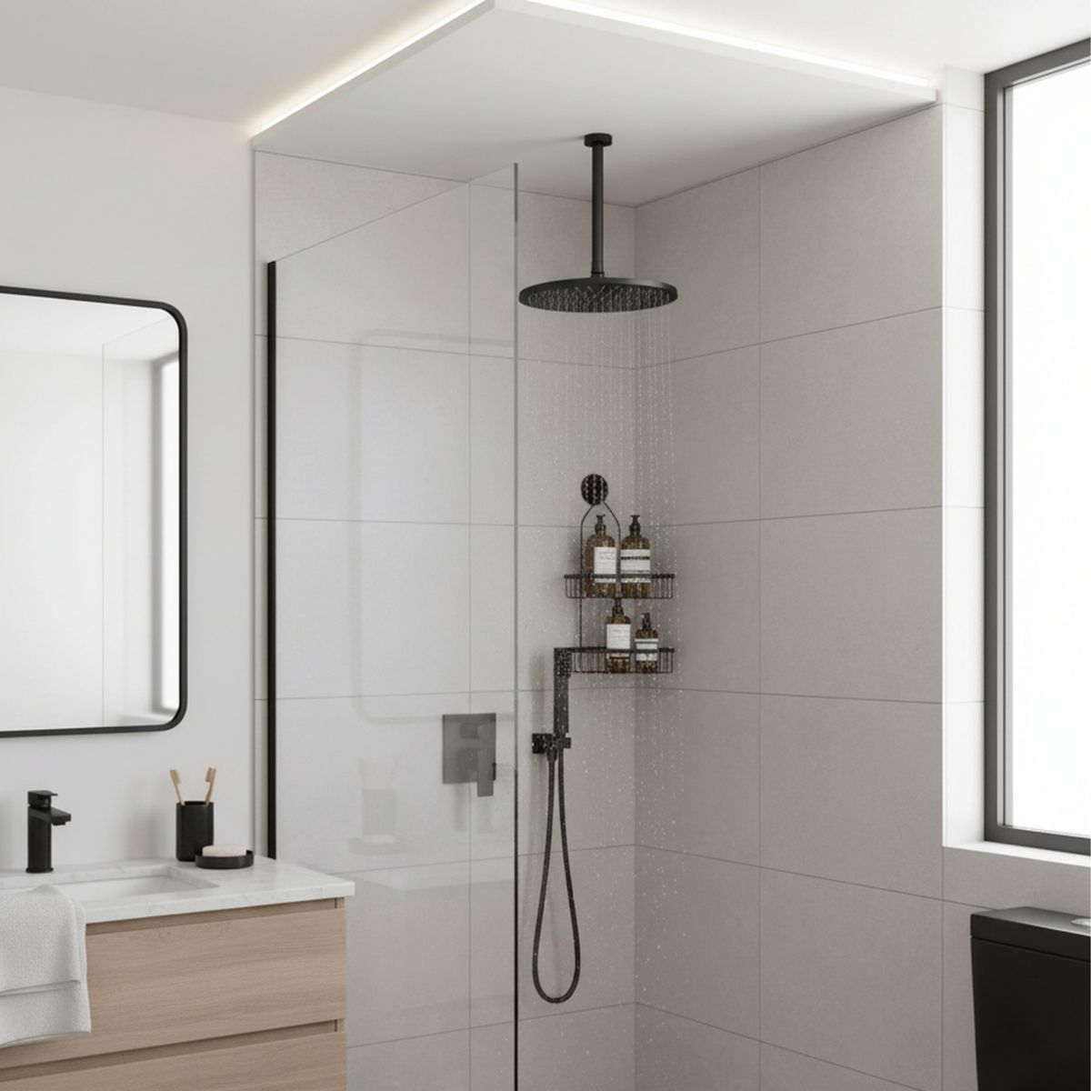 SENSI DACQUA - Brazo Ducha Cielo 15cm.