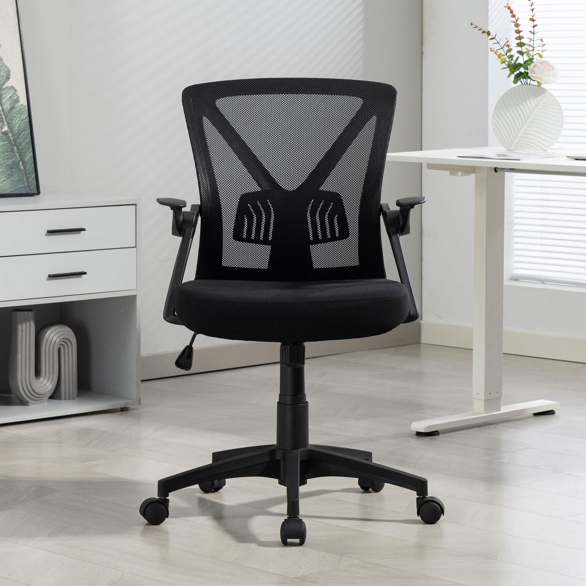 JUST HOME COLLECTION - Silla PC Malla Rio G2 Negro