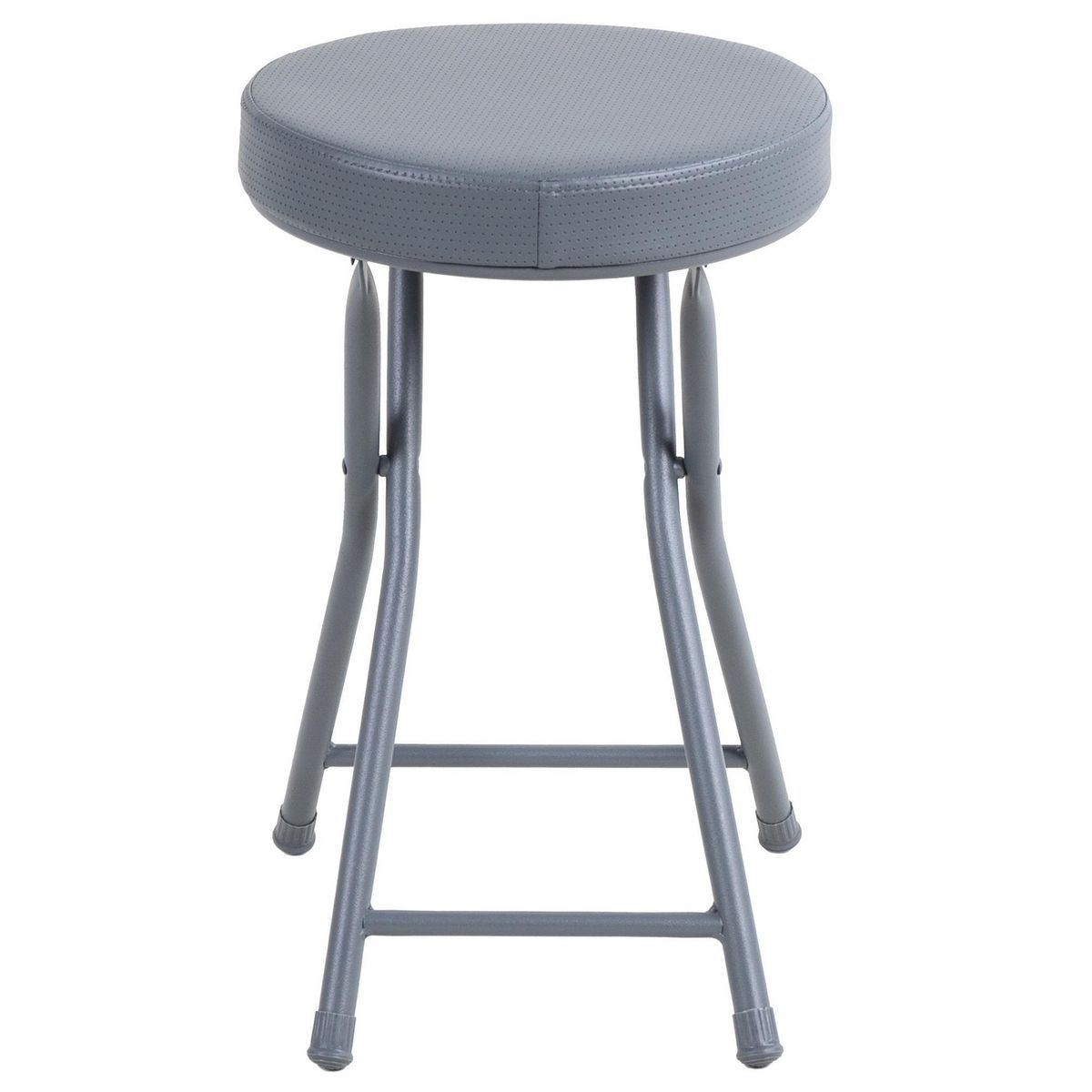 JUST HOME COLLECTION - Taburete Plegable Gris
