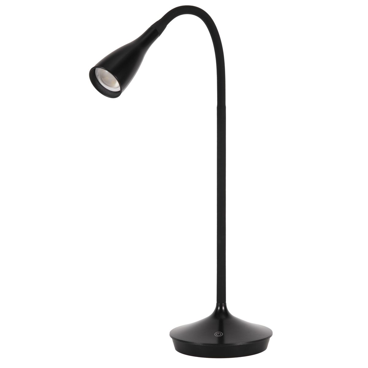 JUST HOME COLLECTION - Lámpara de Escritorio LED Recargable Balta Negro