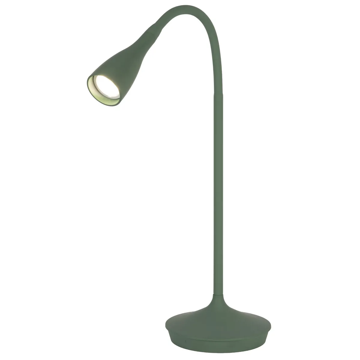 JUST HOME COLLECTION - Lámpara de Escritorio LED Recargable Balta Verde