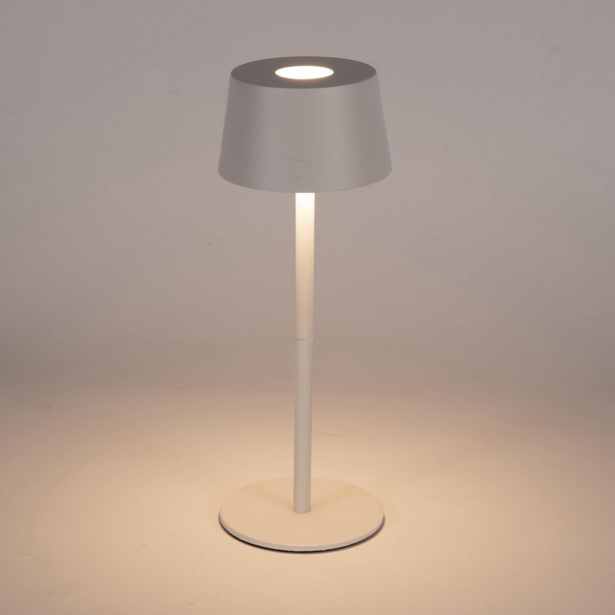 JUST HOME COLLECTION - Lámpara de Escritorio LED Recargable Sabry Blanco