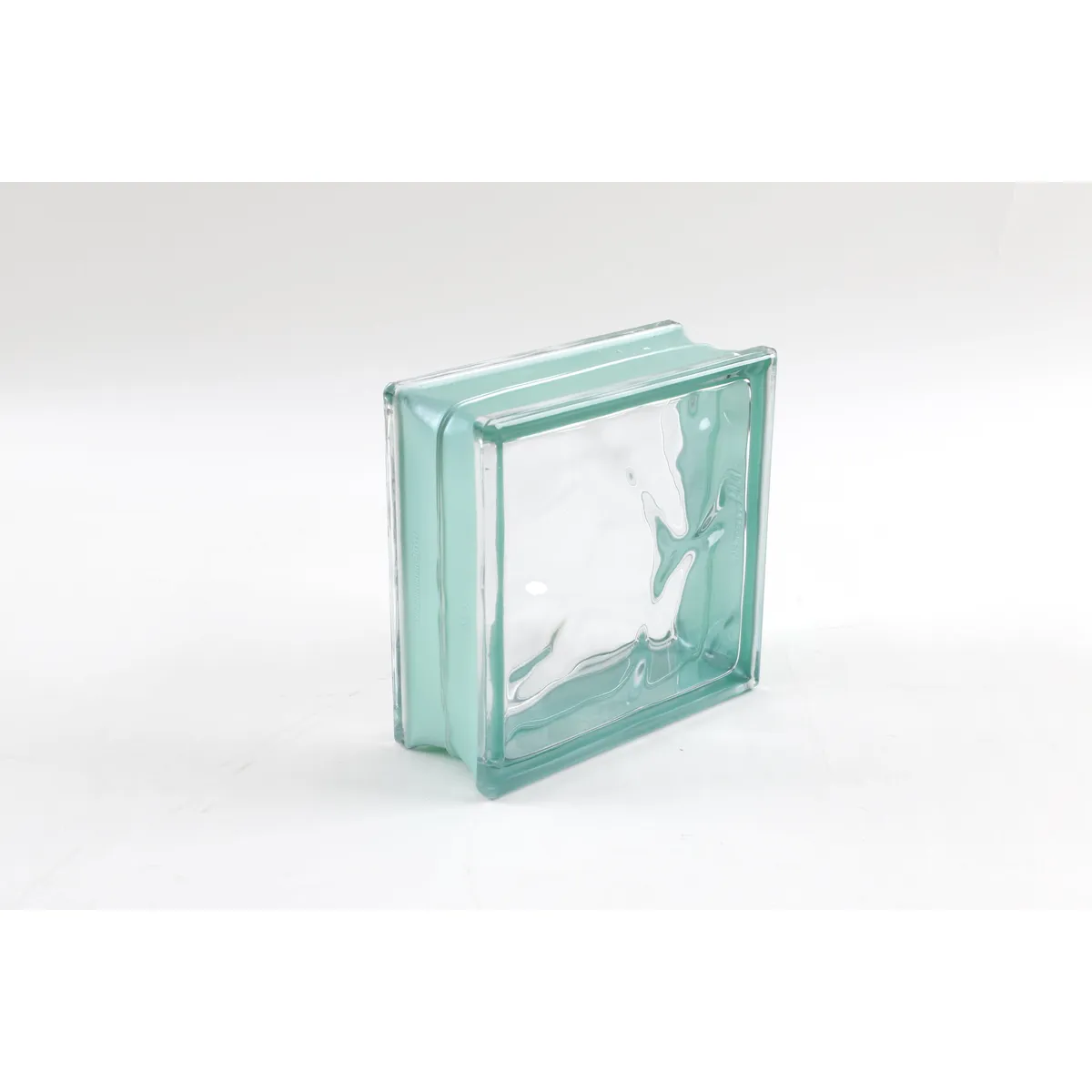 HOLZTEK - Bloque Olas Borde Verde 19x19x8cm.