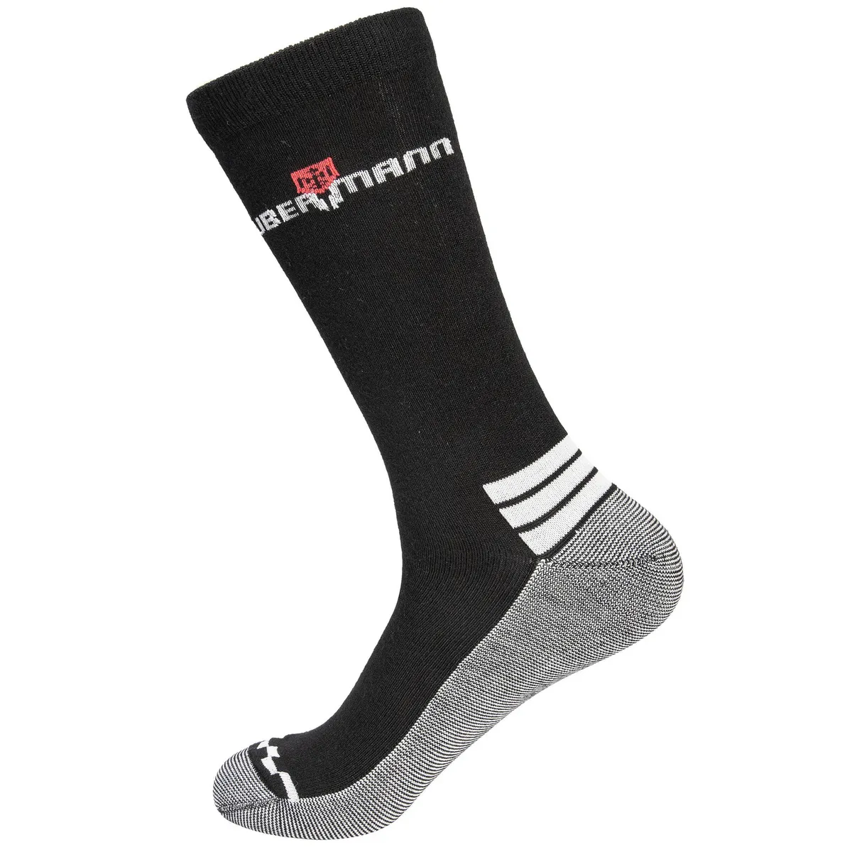 UBERMANN - 3 Pares de Calcetín Bambú Negro