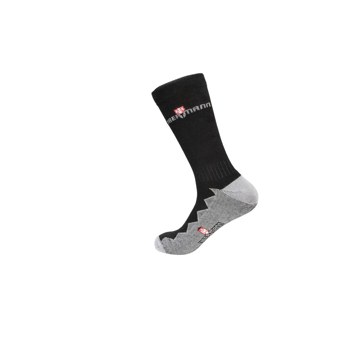 UBERMANN - 1 Par de Calcetín Bambú Negro