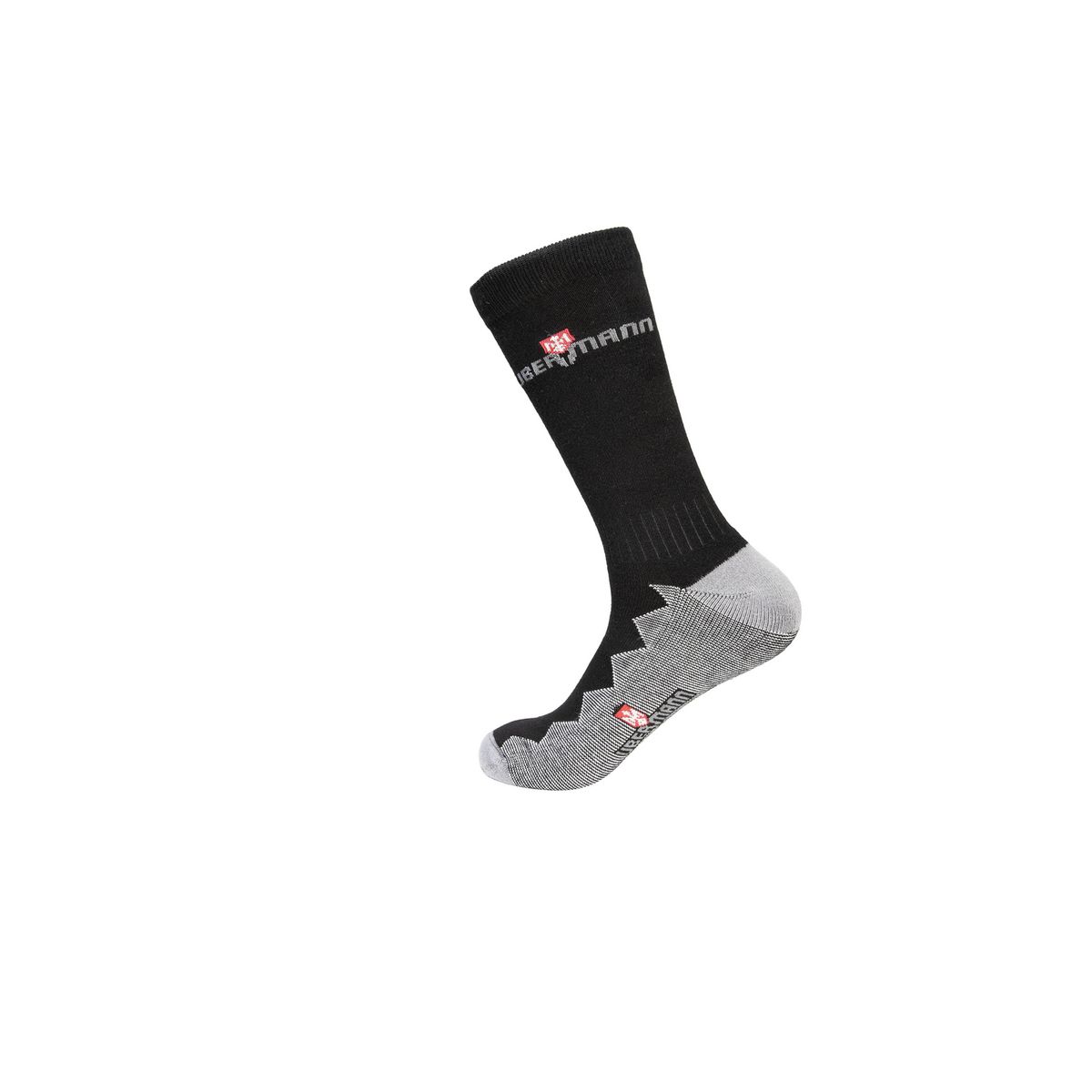 UBERMANN - 1 Par de Calcetín Bambú Negro